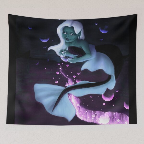 Item preview, Deep Sea Mermaid designed and sold by SkeliRed.