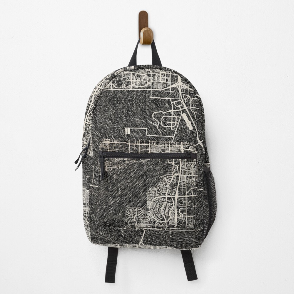 Vista previa del artículo con la obra «Mochila», diseñado y vendido por InkMaps.