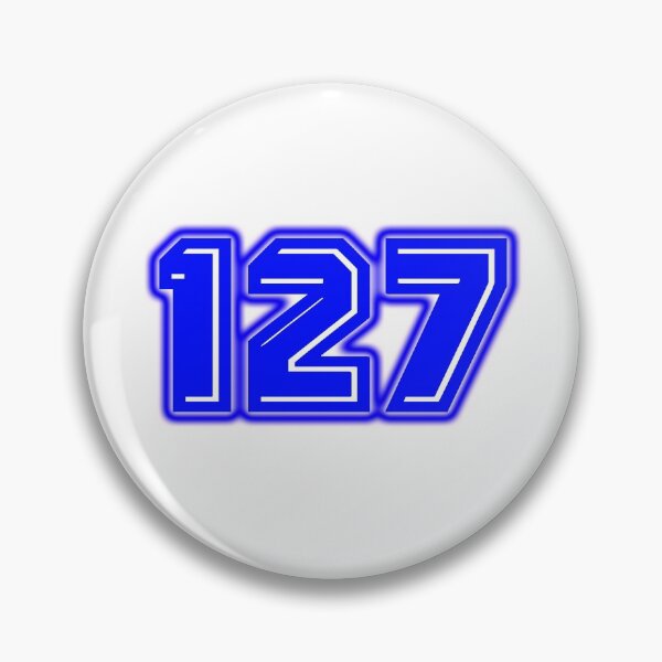 Item preview, Blue Number 127 designed and sold by sport-blue.