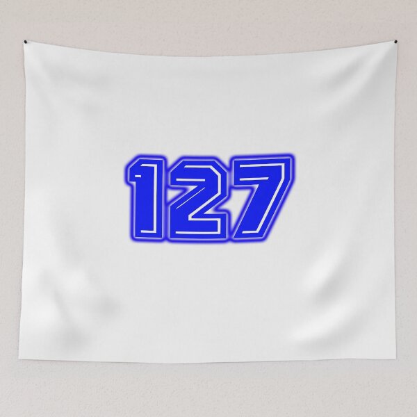 Item preview, Blue Number 127 designed and sold by sport-blue.