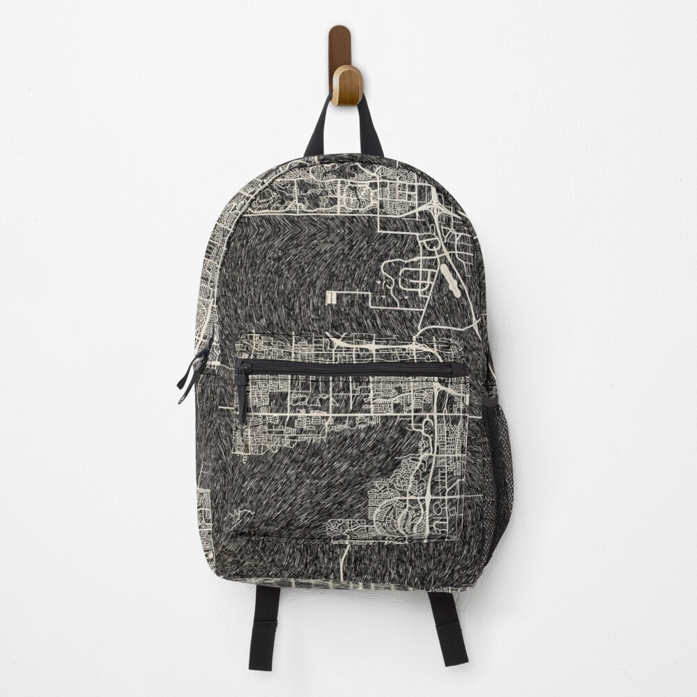 Vista previa del artículo con la obra «Mochila», diseñado y vendido por InkMaps.