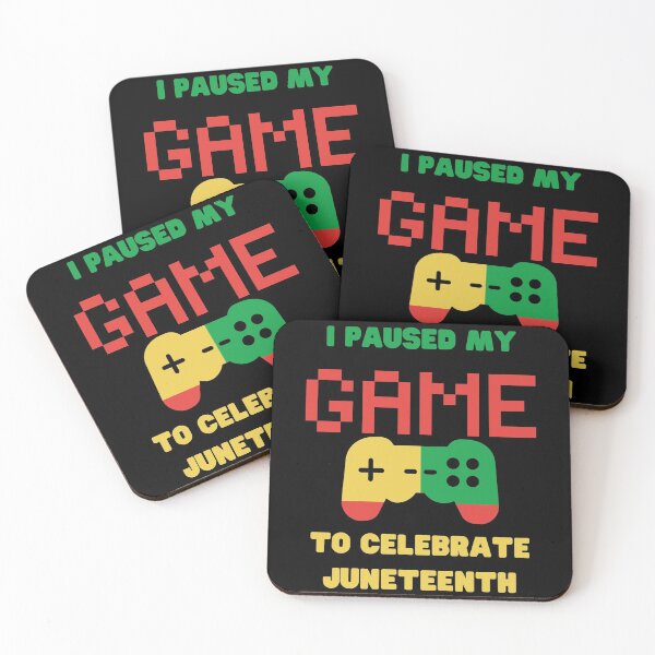 Item preview, I Paused My Game To Celebrate Juneteenth designed and sold by Avishy.