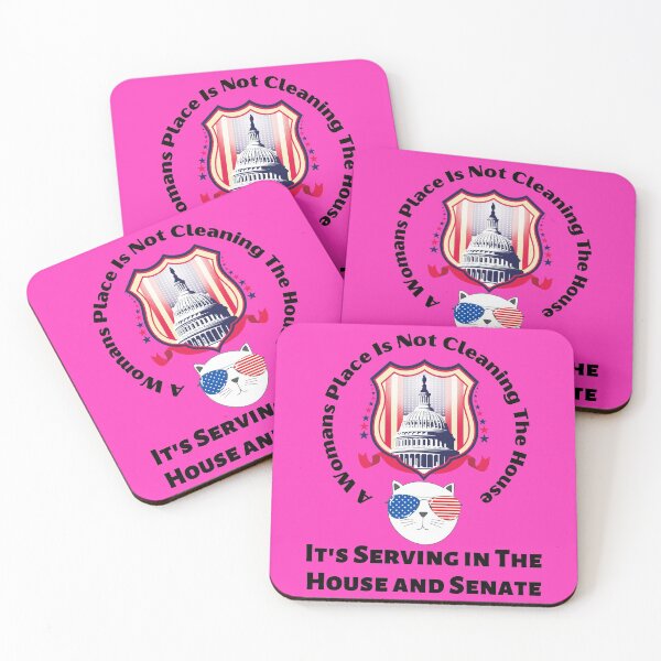 Item preview,  A Woman's Place Is In The House The Senate And The Oval Office designed and sold by WoodburyLake.
