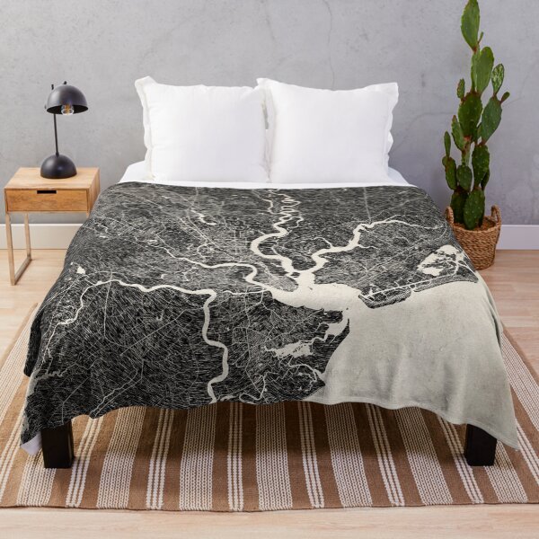 Item preview, Charleston map South Carolina Ink lines designed and sold by InkMaps.