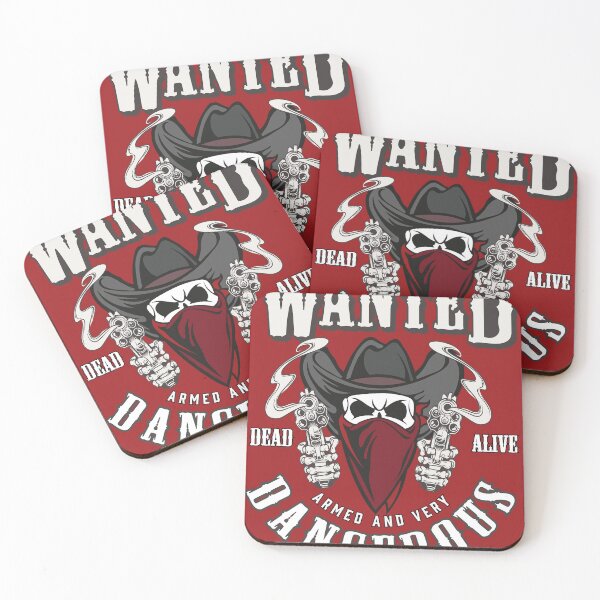 Item preview, Dangerous Cowboy Wanted Dead or Alive  designed and sold by Dead-Famous.