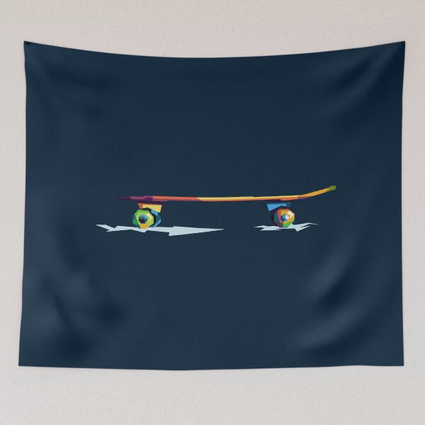 Item preview, Tabla de skate WPAP Popart designed and sold by Rizky Dwi Aprianda.