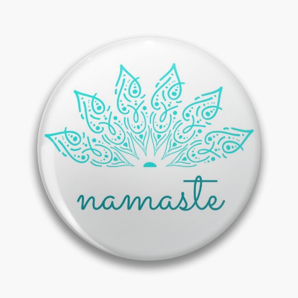 Item preview, Namaste, Yoga, Mandala, Prayer Design. designed and sold by Fiftyandfab.