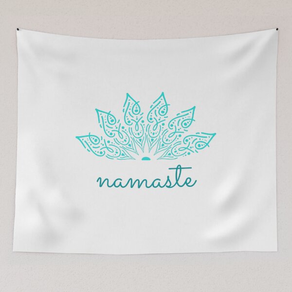 Item preview, Namaste, Yoga, Mandala, Prayer Design. designed and sold by Fiftyandfab.