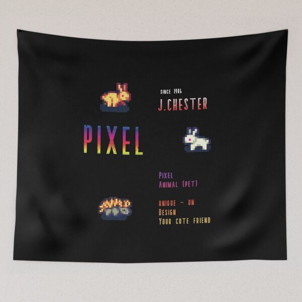 Item preview, Pixel animal designed and sold by Unique-on.