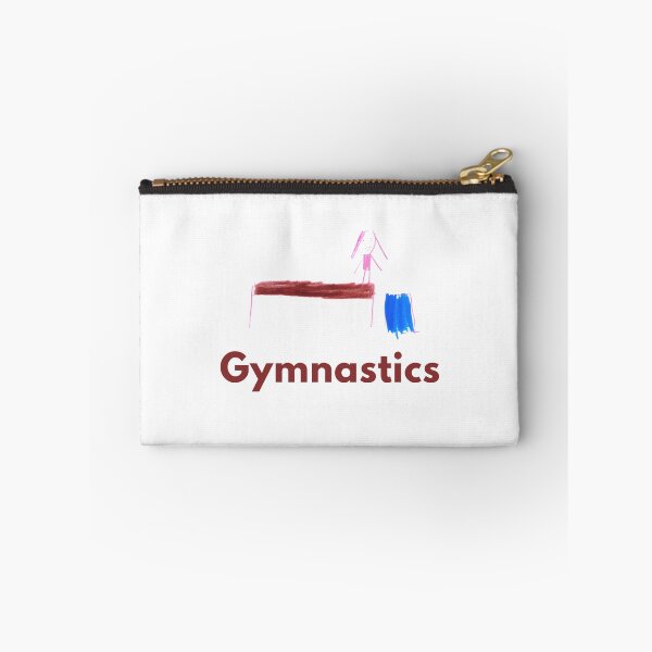 Item preview, Gymnastics girl on balance beam kids drawing  designed and sold by PeacePluss.