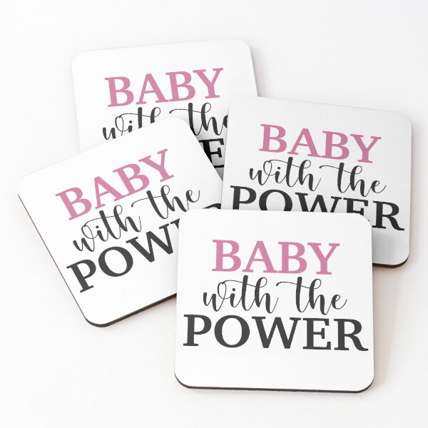 Item preview, Baby with the power pink designed and sold by Blackstar Design Studio.
