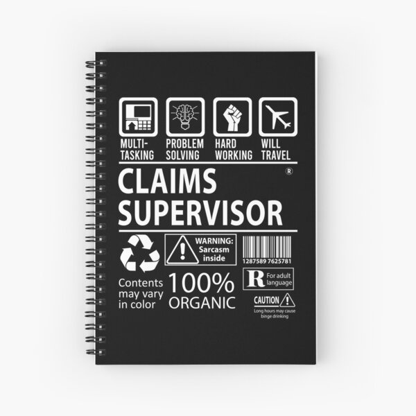 Item preview, Claims Supervisor T Shirt - Multitasking Job Gift Item Tee designed and sold by cloyannett.