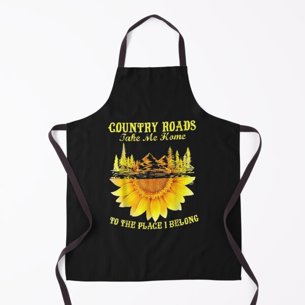 Item preview, Sunflower Country Roads Take Me Home Funny Farmer designed and sold by coraclr.