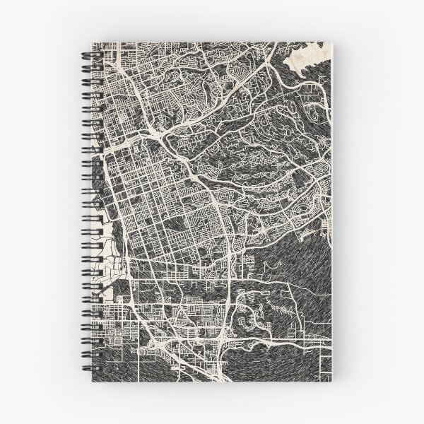 Item preview, Chula Vista map California Ink lines designed and sold by InkMaps.