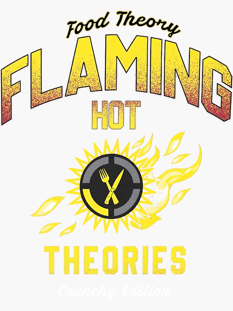 "food theory" Sticker for Sale by JimLewiss Redbubble