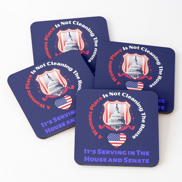 Item preview, A Woman's Place Is In The House The Senate And The Oval Office designed and sold by WoodburyLake.