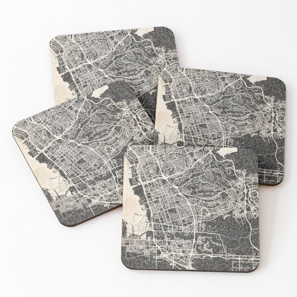 Item preview, Chula Vista map California Ink lines 2 designed and sold by InkMaps.