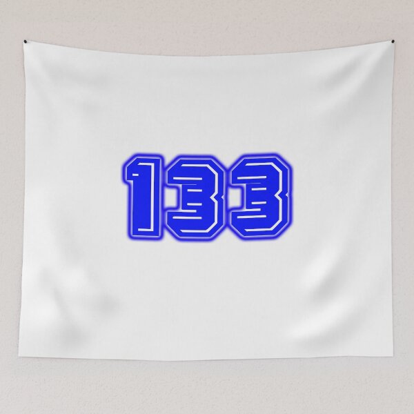 Item preview, Blue Number 133 designed and sold by sport-blue.