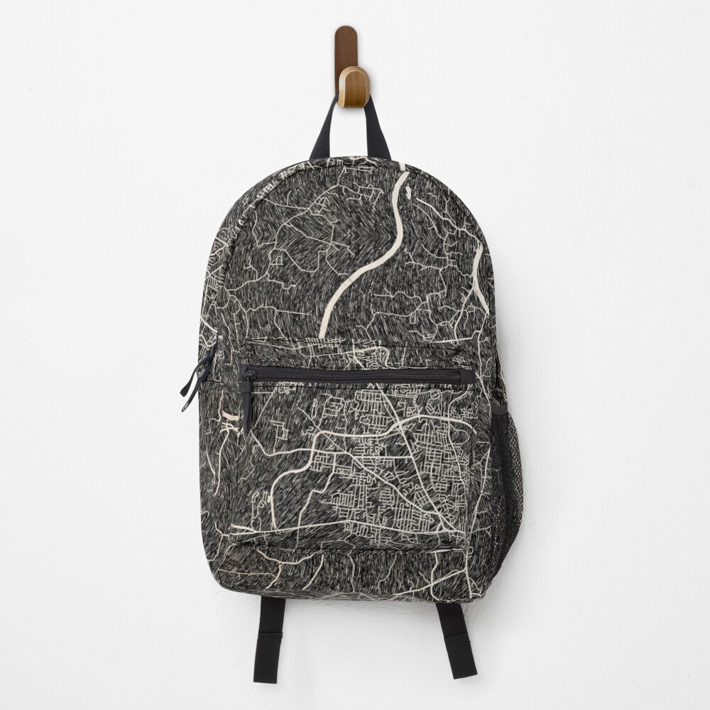 Vista previa del artículo con la obra «Mochila», diseñado y vendido por InkMaps.