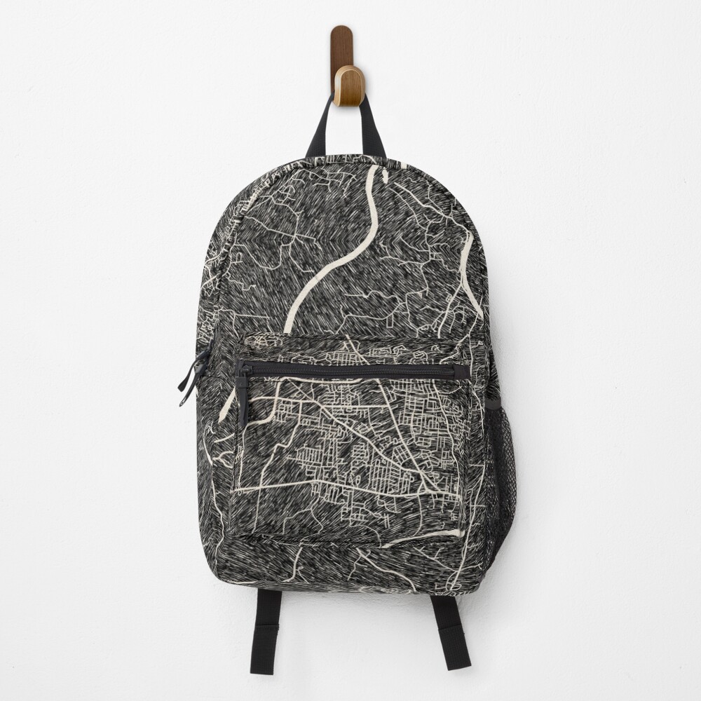 Vista previa del artículo con la obra «Mochila», diseñado y vendido por InkMaps.