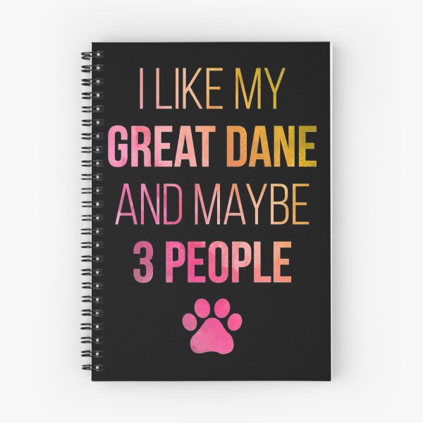 Item preview, Great Dane Owner Funny in Watercolor | Perfect Gift designed and sold by sharajudi.