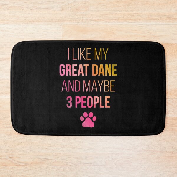 Item preview, Great Dane Owner Funny in Watercolor | Perfect Gift designed and sold by sharajudi.