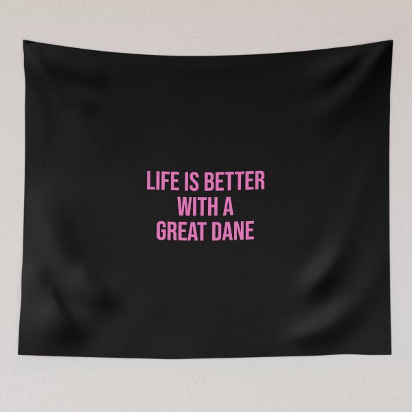 Item preview, Life is better with a Great Dane Quote for Women | Perfect Gift designed and sold by sharajudi.