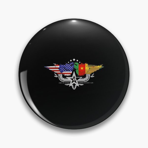 Item preview, Cameroon Usa Flag Cameroonian American designed and sold by eroscamila.