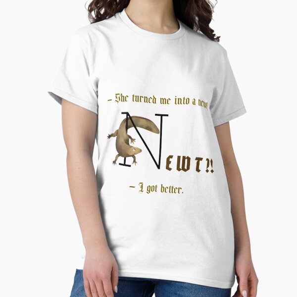 Item preview, She turned me into a newt! designed and sold by Monkyra.