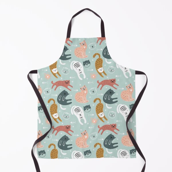 Item preview, Cute Pattern Of Cats, Simple Colorful Design, Cat Pattern designed and sold by PandaSoul.