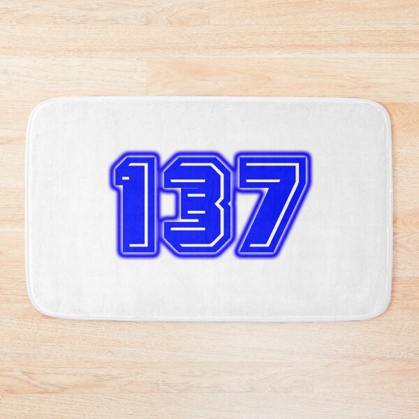 Item preview, Blue Number 137 designed and sold by sport-blue.