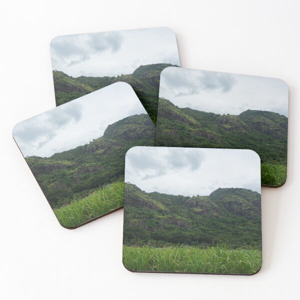 Item preview, Volcanic Black Rock and Jungle Green, Fiji  designed and sold by Vagabondlens.