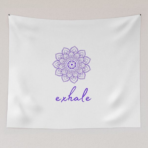 Item preview, Exhale, Yoga, Meditation, Prayer Design designed and sold by Fiftyandfab.