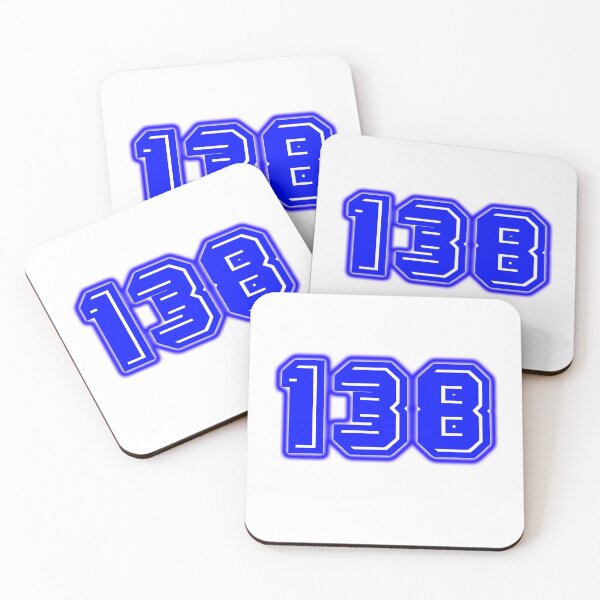 Item preview, Blue Number 138 designed and sold by sport-blue.