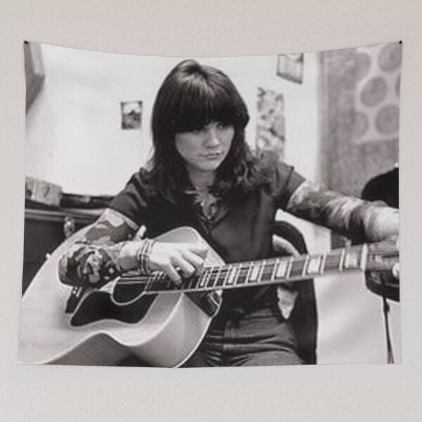 Item preview, Linda Ronstadt Accoustic Guitar designed and sold by chatehilarius.