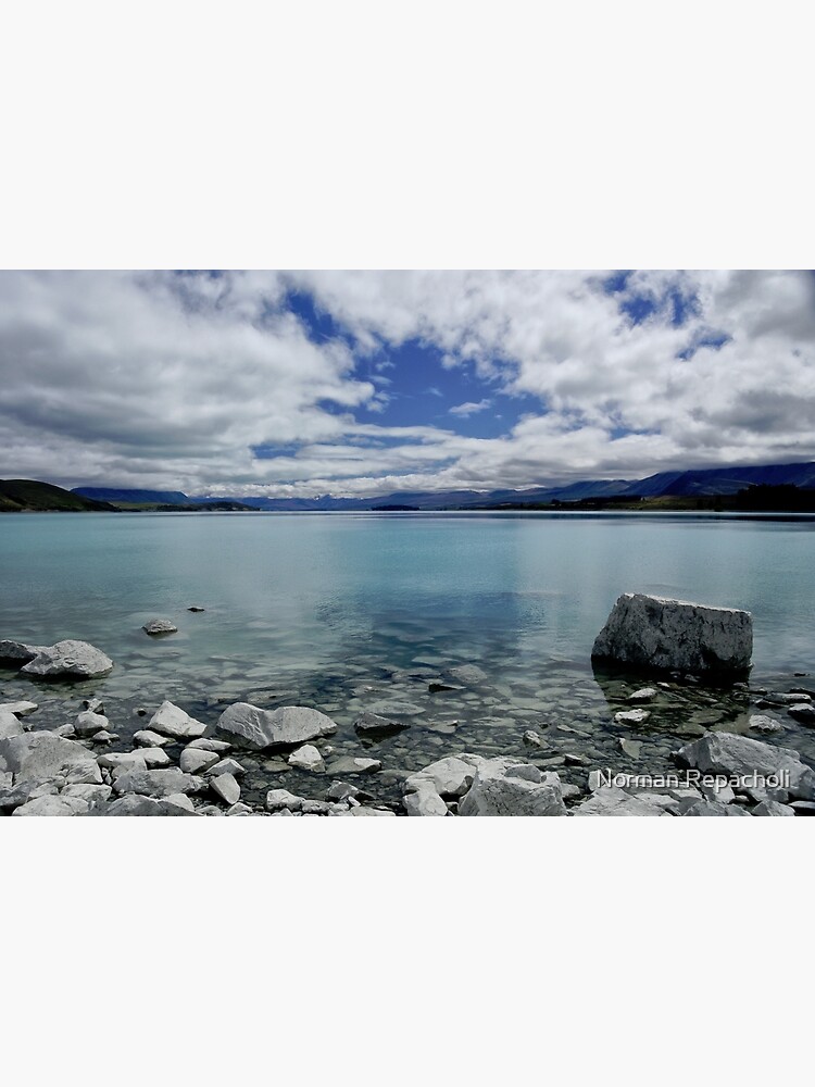 Into Lake Tekapo, New Zealand by keystone