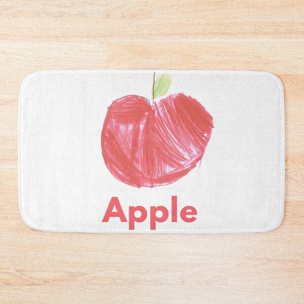 Item preview, Apple kids pencil drawing designed and sold by PeacePluss.