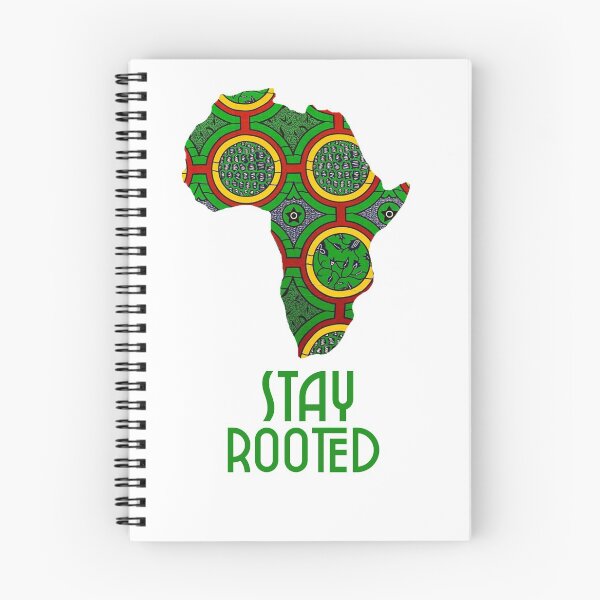 Artikelvorschau, Stay Rooted Grüner Afrikanischer Ankara Druck entworfen und verkauft von Mazubalala.