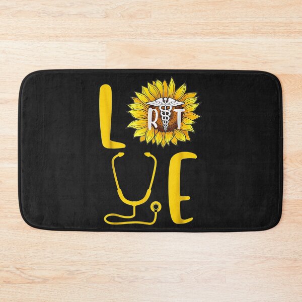 Item preview, Sunflower Love Flower Nurse Proud Respiratory Therapist designed and sold by coraclr.
