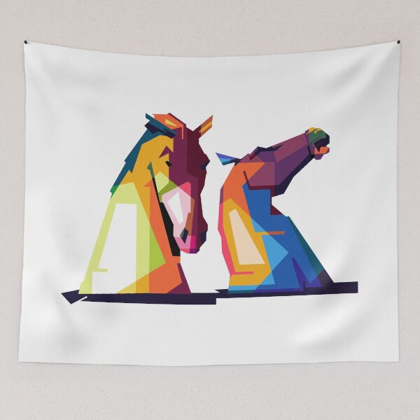 Item preview, Popart WPAP Horse designed and sold by Rizky Dwi Aprianda.