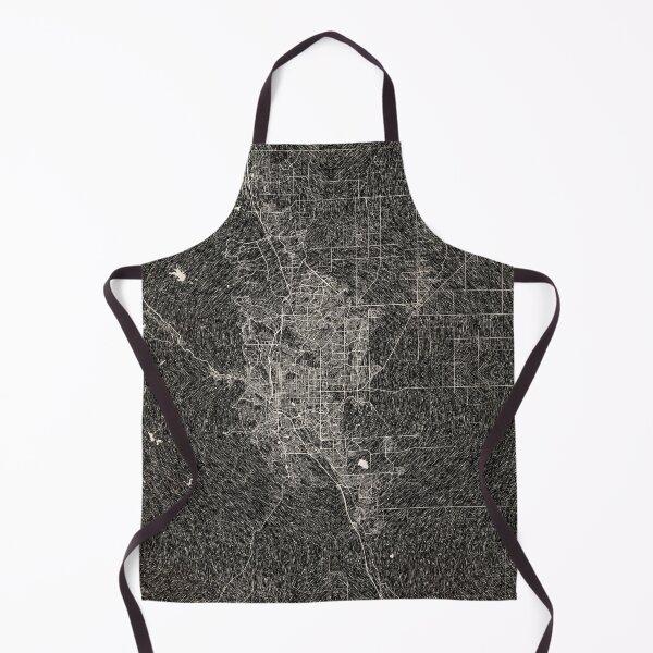Item preview, Colorado Springs map Colorado ink lines 2 designed and sold by InkMaps.