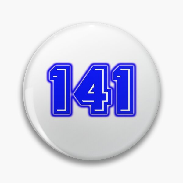 Item preview, Blue Number 141 designed and sold by sport-blue.