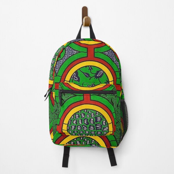 Item preview, Green Ankara Print Material designed and sold by Mazubalala.