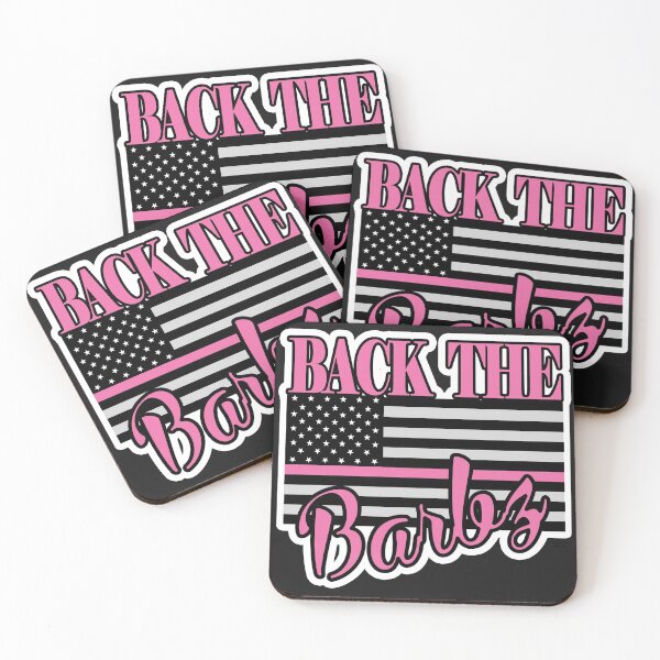 Item preview, Back The barbz Sticker designed and sold by ShopyLK.