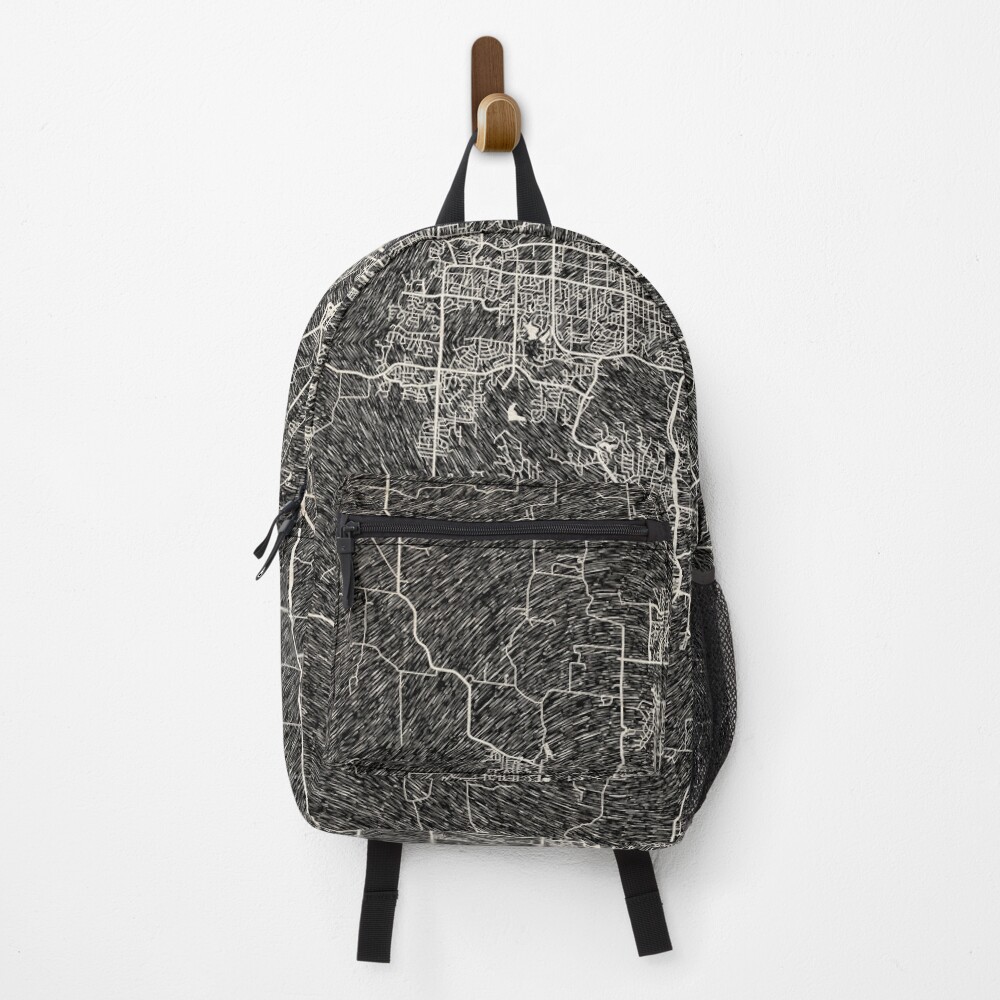 Vista previa del artículo con la obra «Mochila», diseñado y vendido por InkMaps.