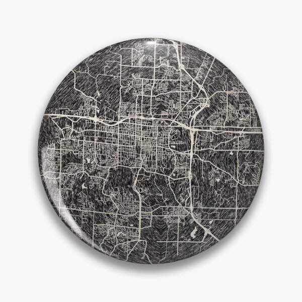 Item preview, Columbia map Missouri Ink lines 2 designed and sold by InkMaps.
