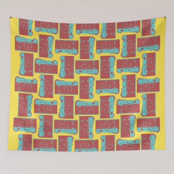 Item preview, Retro Camera Style Pattern designed and sold by syfufi.