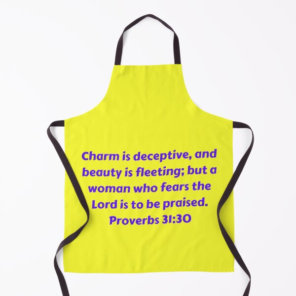 Item preview, Bible Verse Proverbs 31:30 designed and sold by Prayingwarrior.