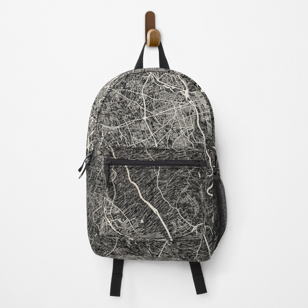 Vista previa del artículo con la obra «Mochila», diseñado y vendido por InkMaps.