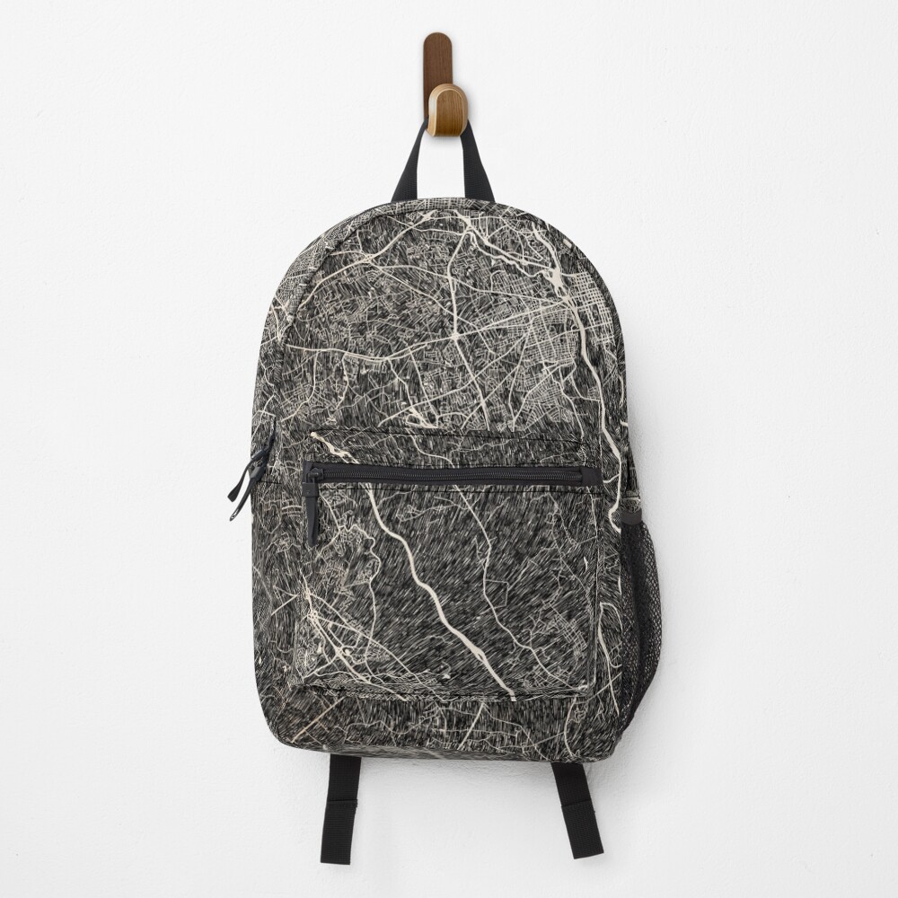 Vista previa del artículo con la obra «Mochila», diseñado y vendido por InkMaps.